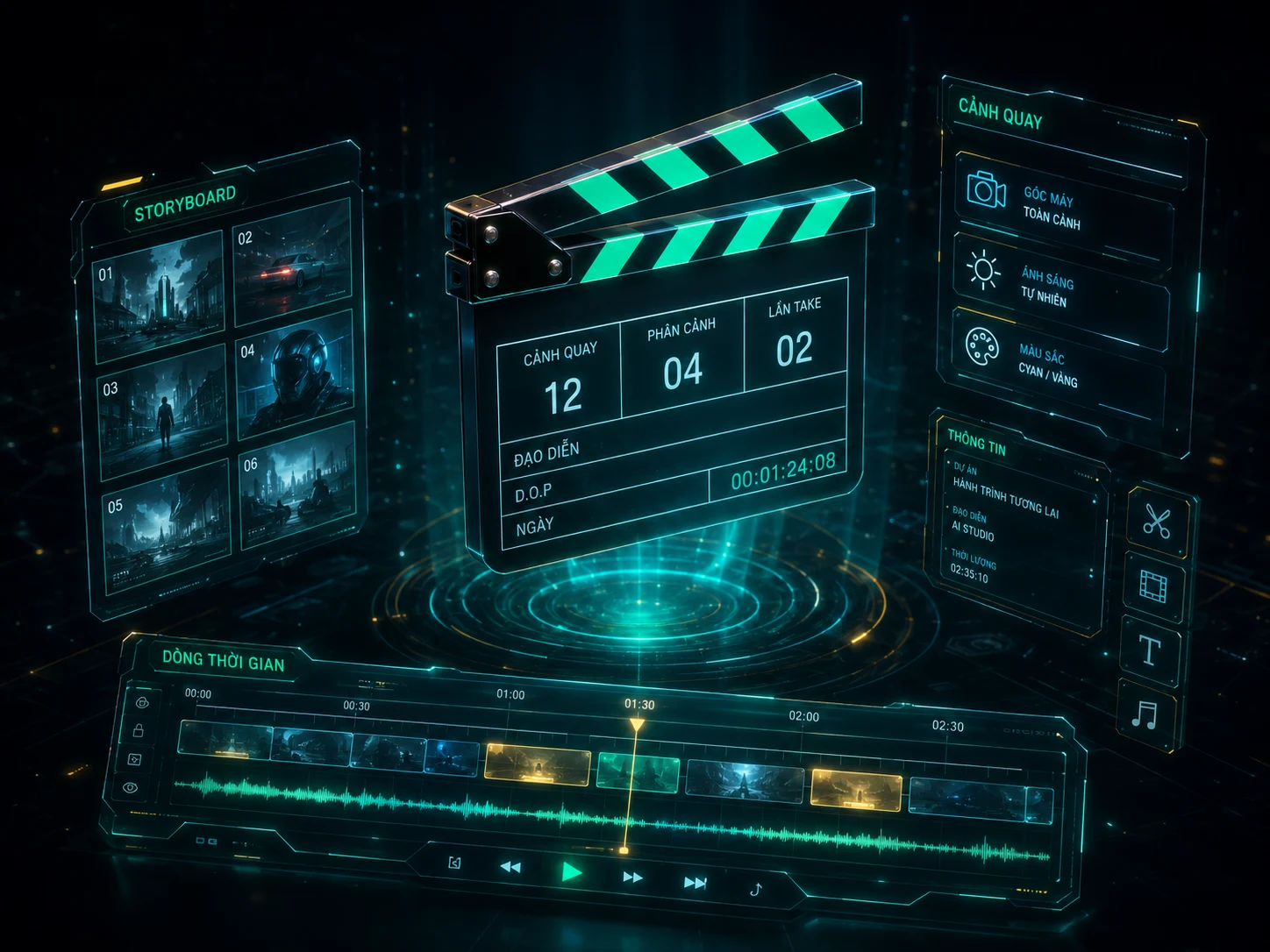 Minh hoạ Level 6 — Làm video bằng AI