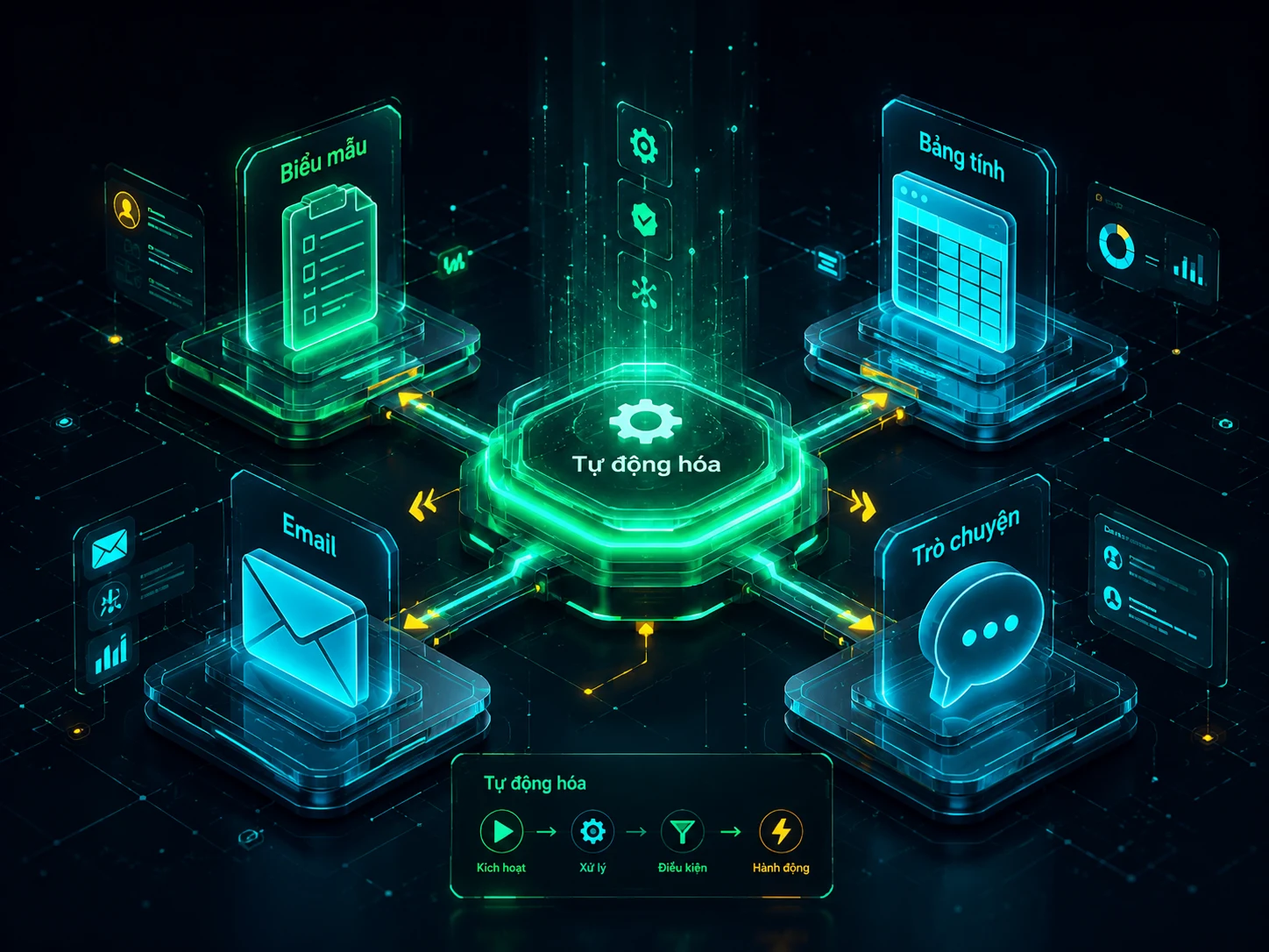Minh hoạ Level 9 — Tự động hoá công việc bằng AI